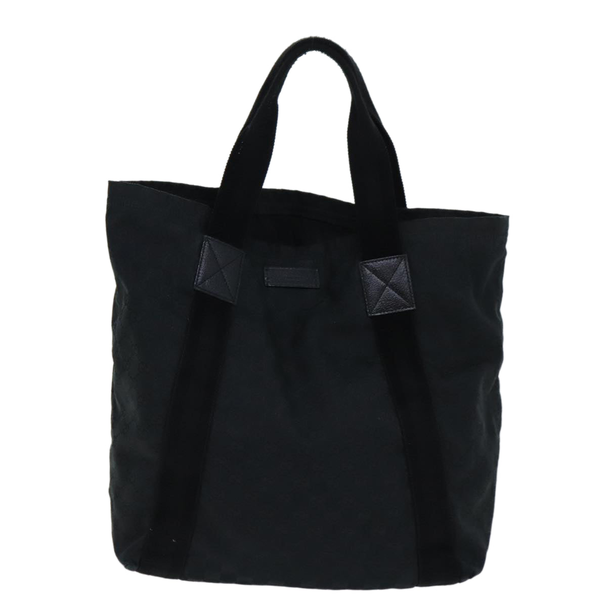 GUCCI GG Canvas Tote Bag Black 189669 ep4522
