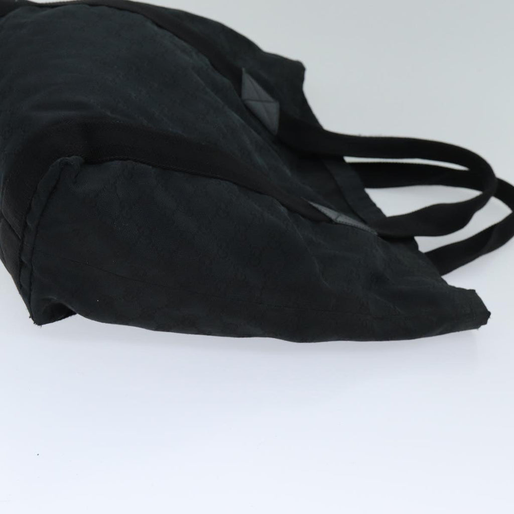 GUCCI GG Canvas Tote Bag Black 189669 ep4522