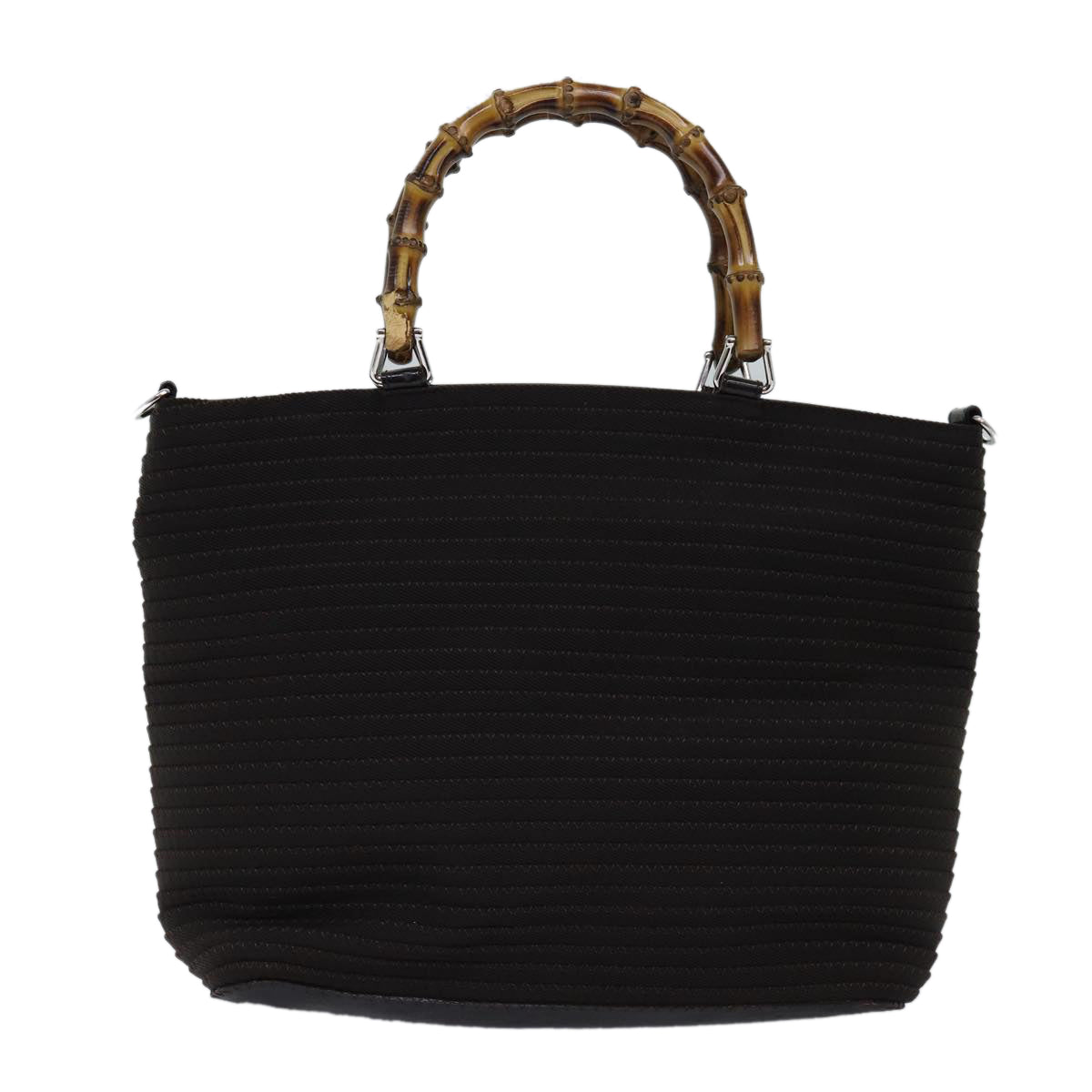 GUCCI Bamboo Shoulder Bag Canvas Brown 000 1998 0540 ep4524