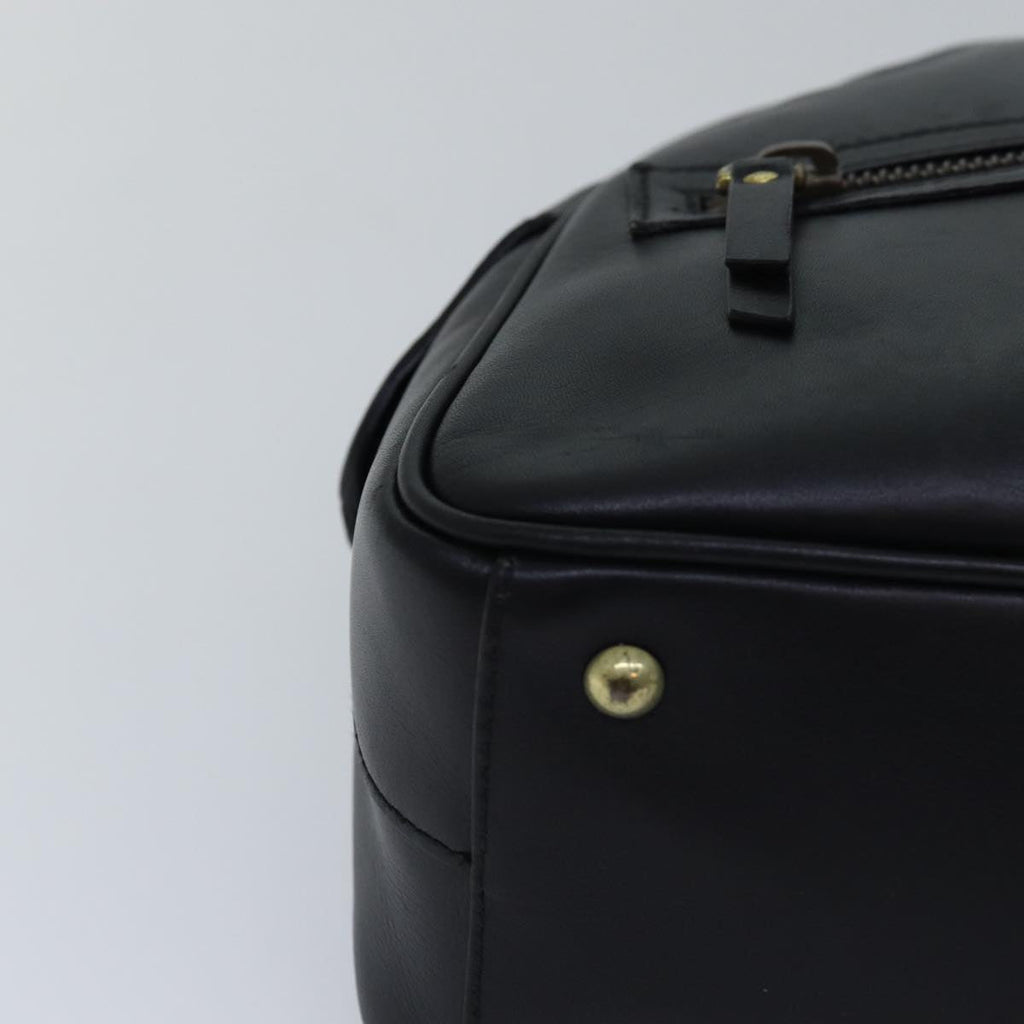 GUCCI Shoulder Bag Leather 2way Black ep4525
