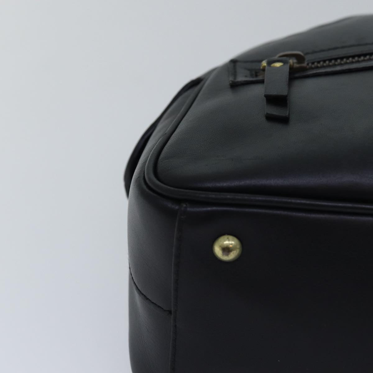 GUCCI Shoulder Bag Leather 2way Black ep4525
