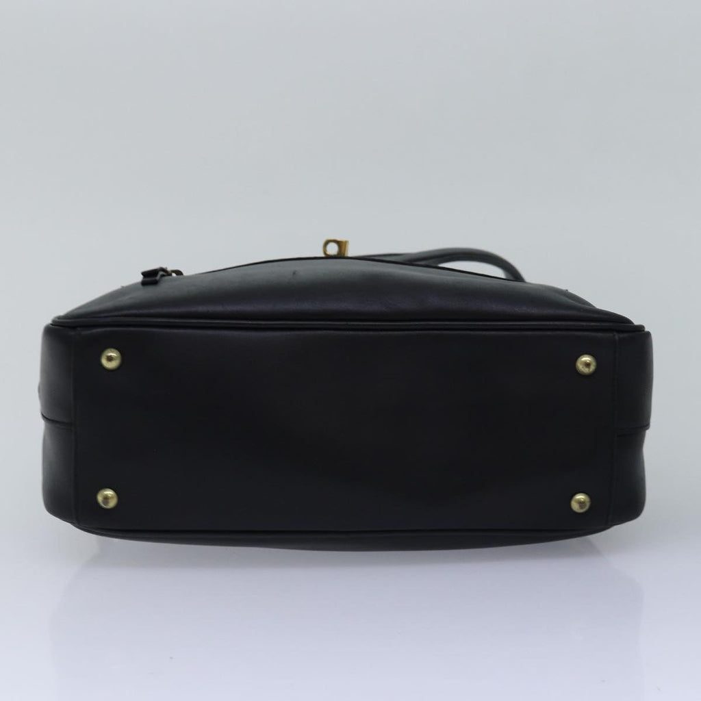 GUCCI Shoulder Bag Leather 2way Black ep4525