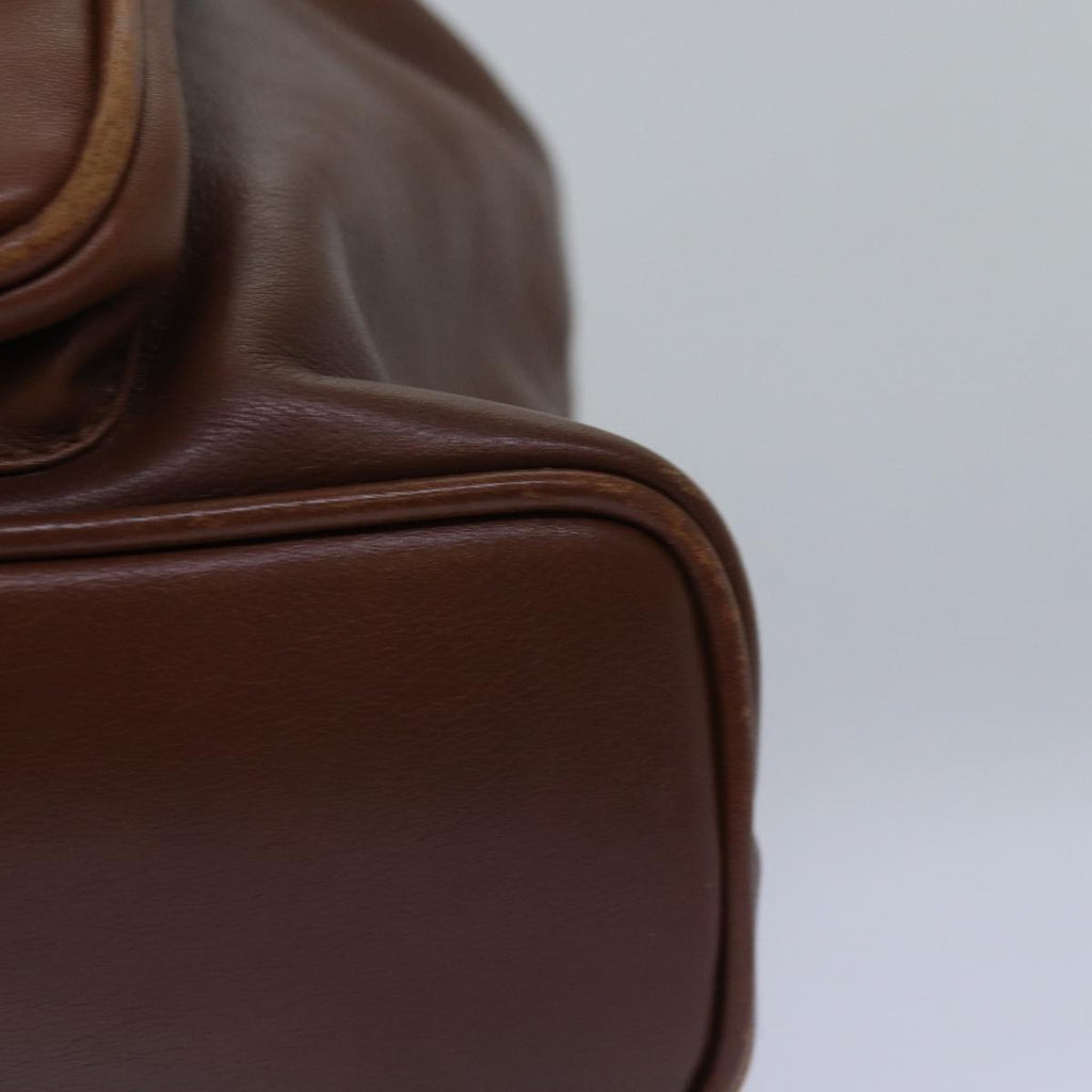 GUCCI Bamboo Backpack Leather Brown 003 3444 0030 ep4526