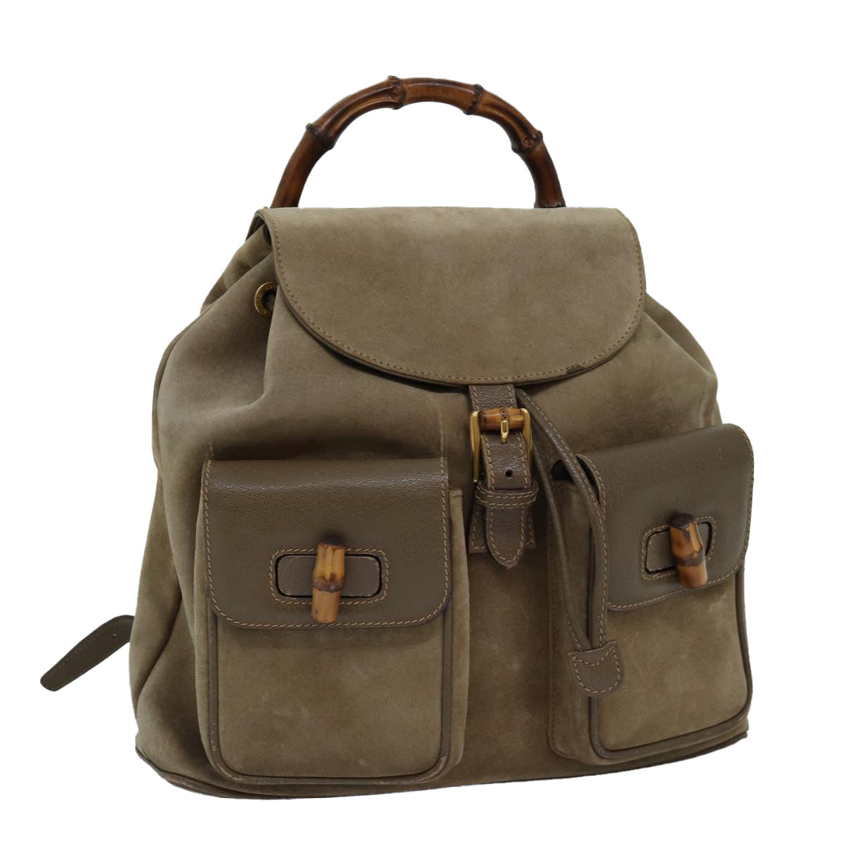GUCCI Backpack Suede Beige 003 58 0016 ep4529