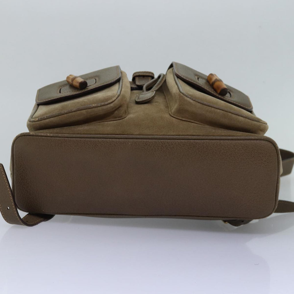 GUCCI Backpack Suede Beige 003 58 0016 ep4529
