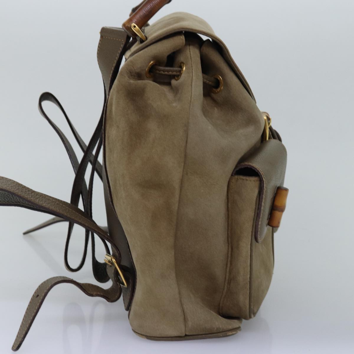 GUCCI Backpack Suede Beige 003 58 0016 ep4529