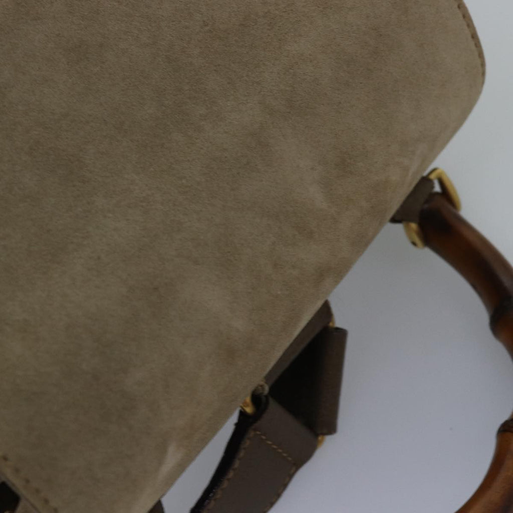 GUCCI Backpack Suede Beige 003 58 0016 ep4529