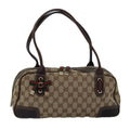 GUCCI GG Canvas Web Sherry Line Shoulder Bag Beige Red Green 161720 ep4532