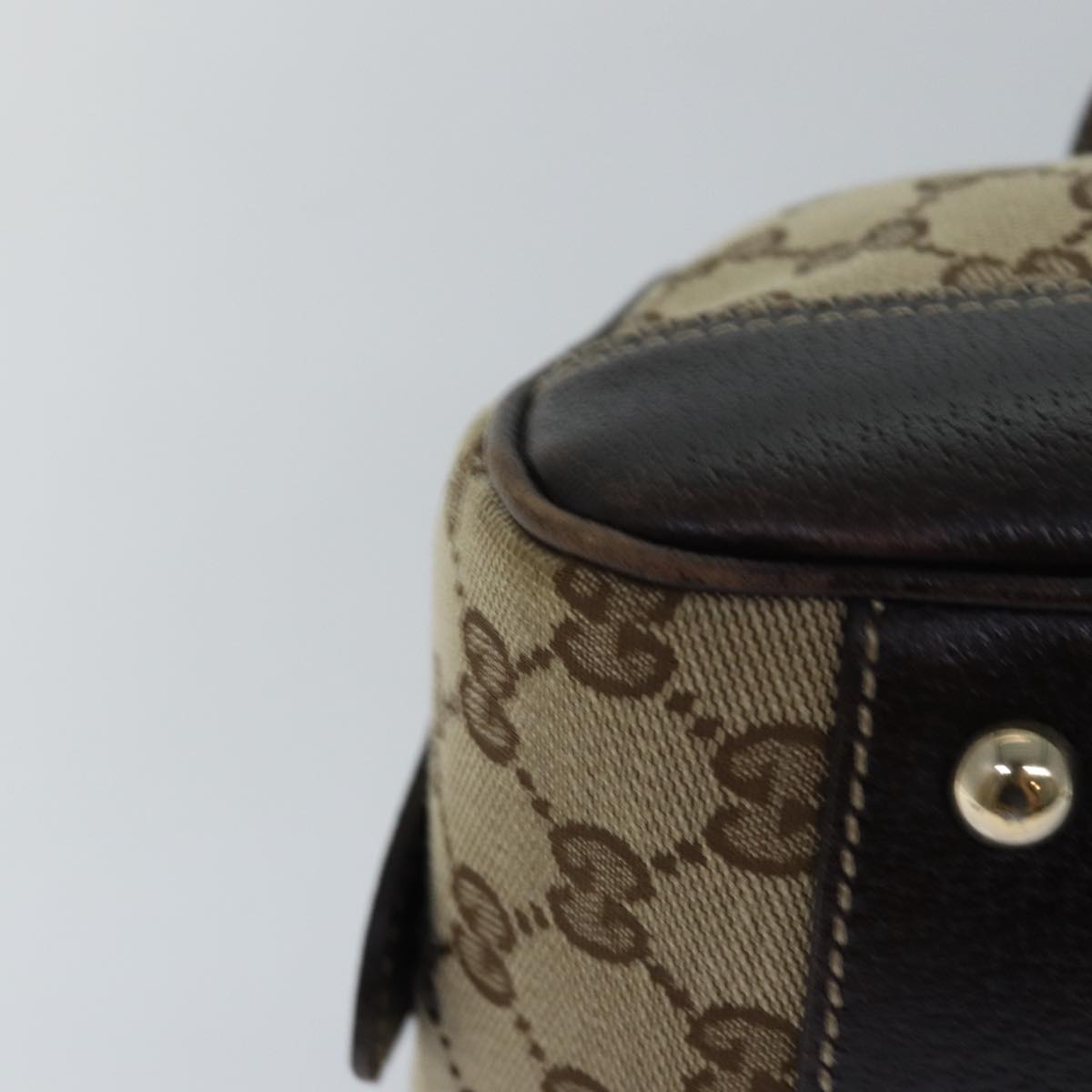 GUCCI GG Canvas Web Sherry Line Shoulder Bag Beige Red Green 161720 ep4532