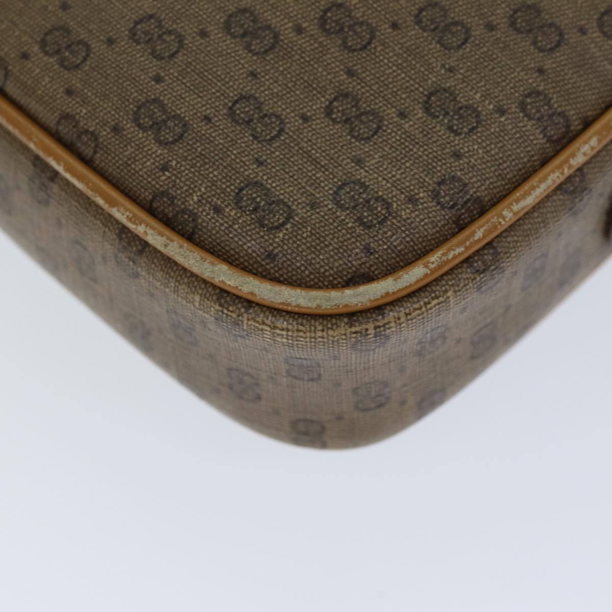 GUCCI Micro GG Canvas Shoulder Bag Beige 007 113 0095 ep4535
