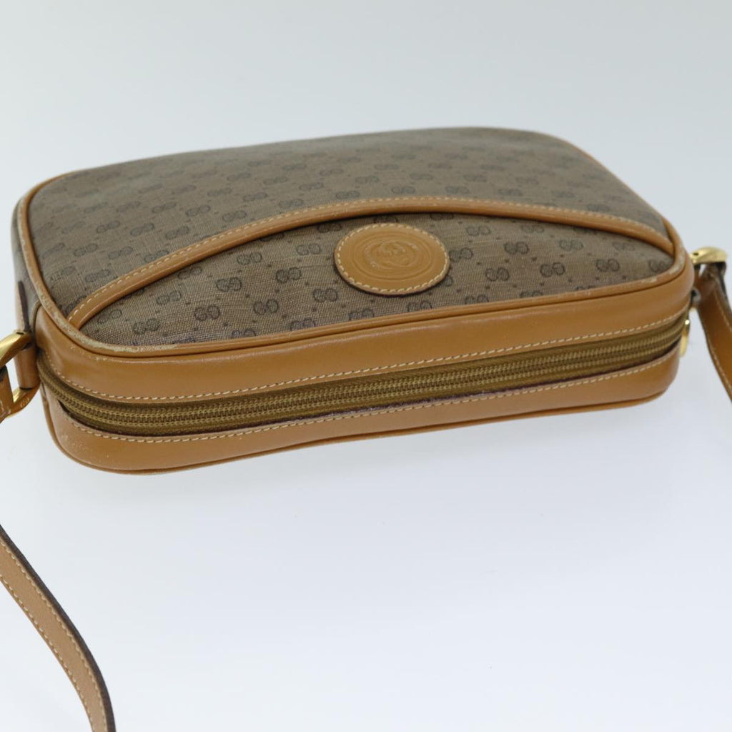GUCCI Micro GG Canvas Shoulder Bag Beige 007 113 0095 ep4535