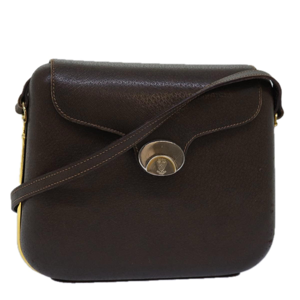 GUCCI Shoulder Bag Leather Brown 001 085 3041 ep4537