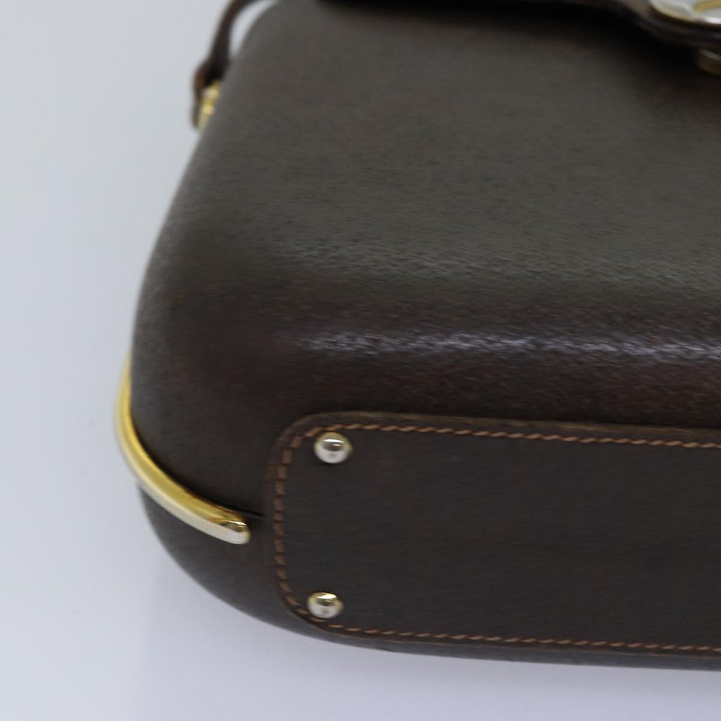 GUCCI Shoulder Bag Leather Brown 001 085 3041 ep4537
