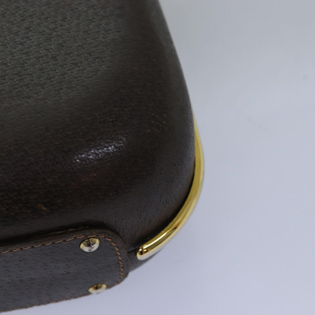 GUCCI Shoulder Bag Leather Brown 001 085 3041 ep4537