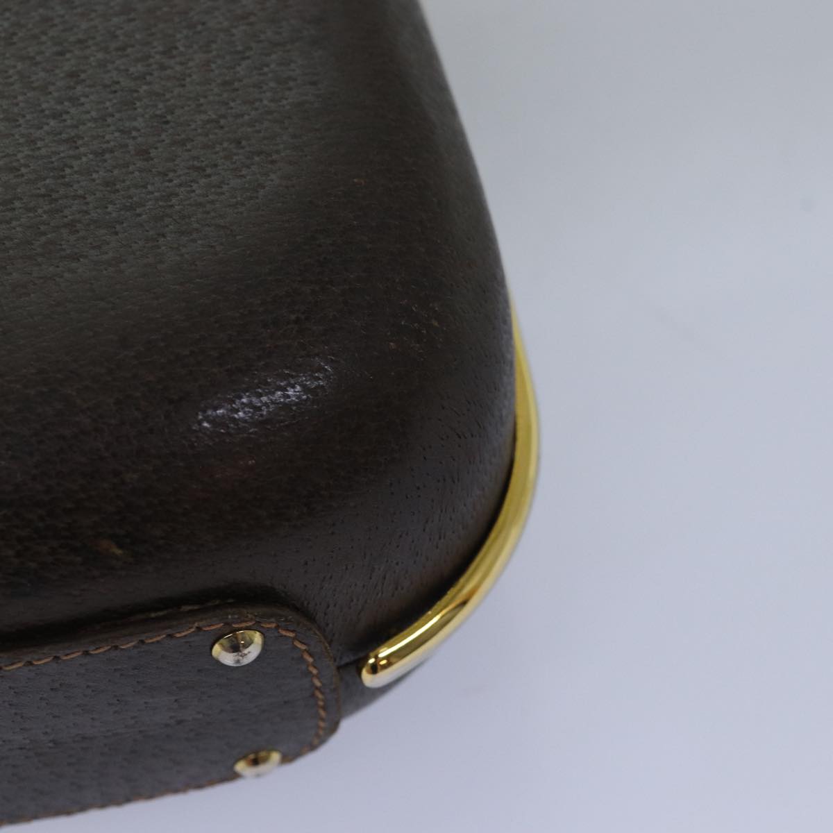 GUCCI Shoulder Bag Leather Brown 001 085 3041 ep4537