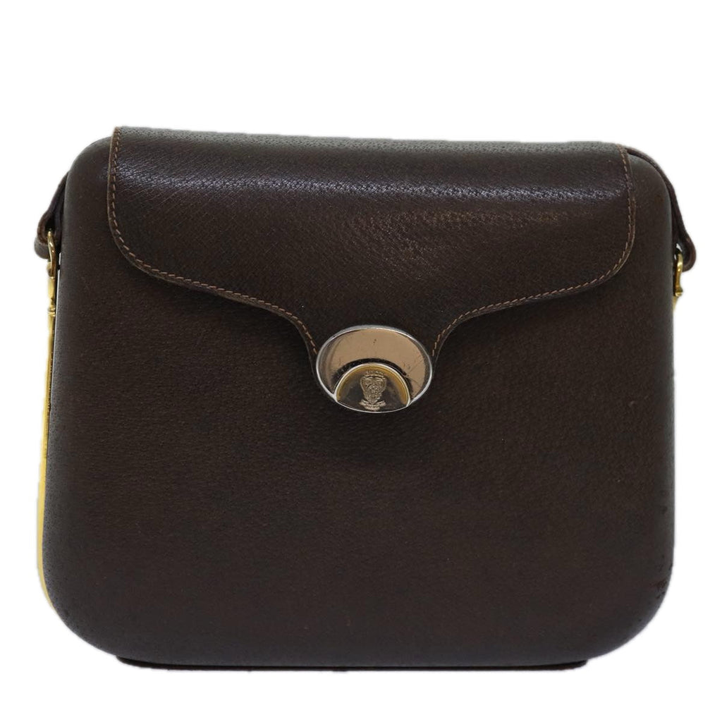 GUCCI Shoulder Bag Leather Brown 001 085 3041 ep4537