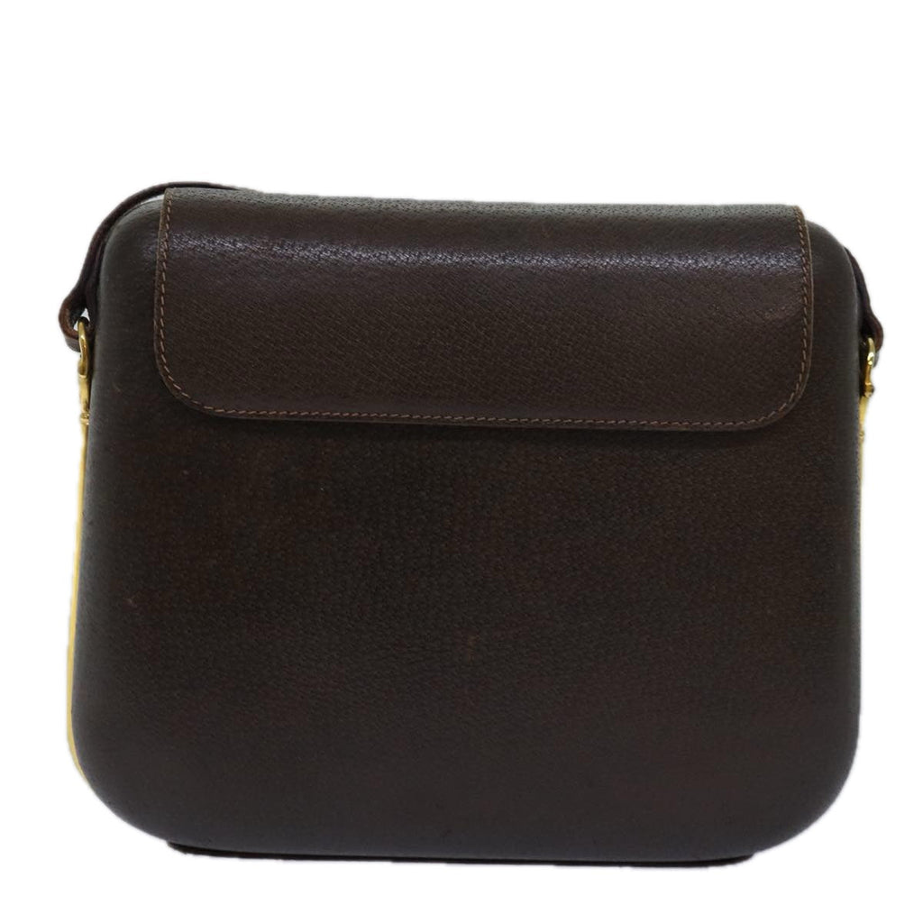 GUCCI Shoulder Bag Leather Brown 001 085 3041 ep4537