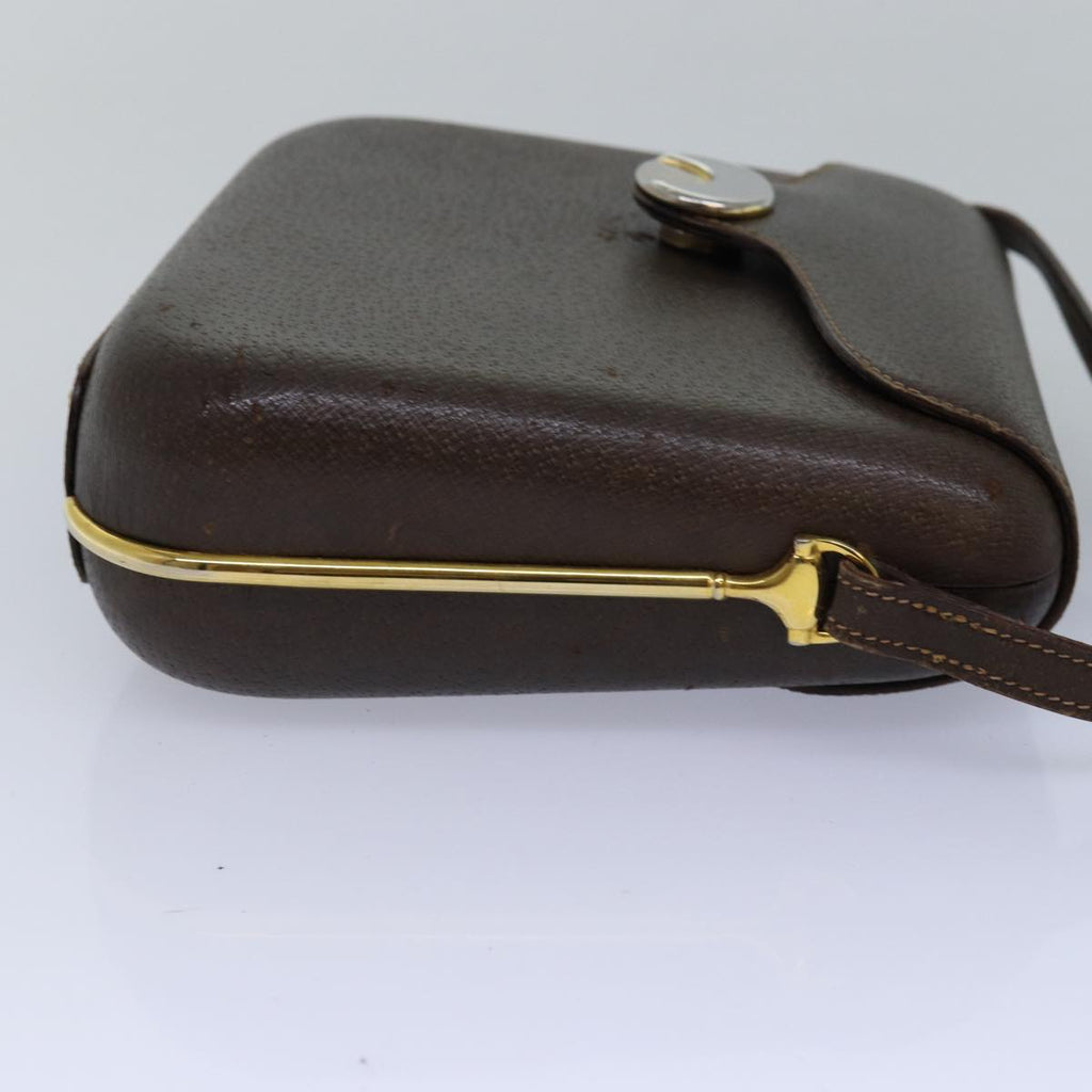 GUCCI Shoulder Bag Leather Brown 001 085 3041 ep4537