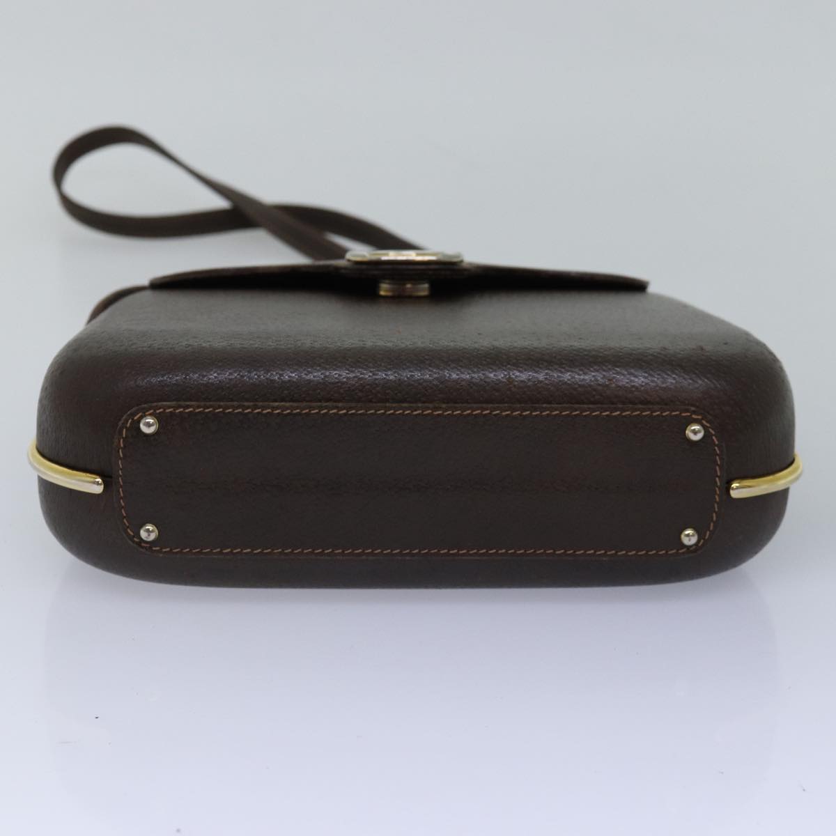 GUCCI Shoulder Bag Leather Brown 001 085 3041 ep4537