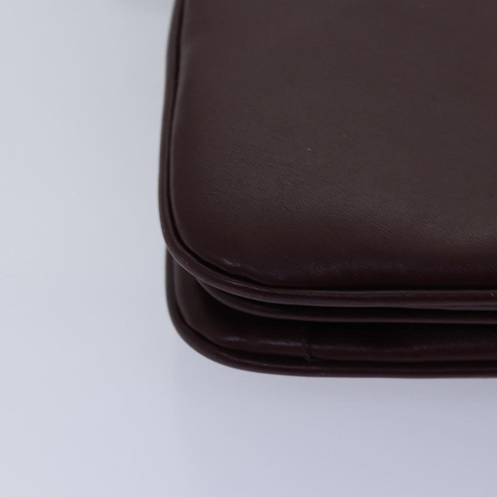 GUCCI Shoulder Bag Leather Bordeaux ep4539
