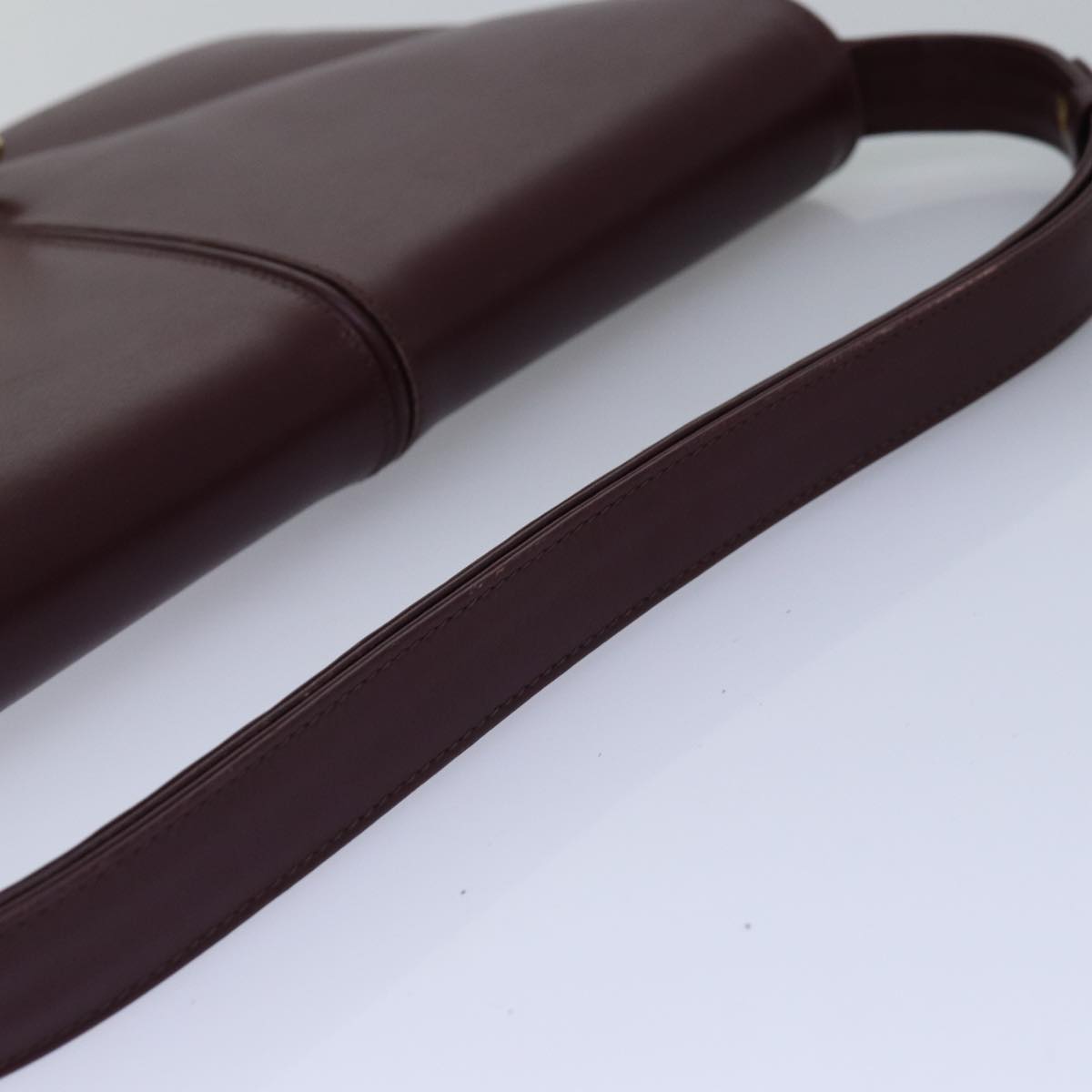GUCCI Shoulder Bag Leather Bordeaux ep4539