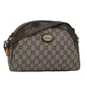 GUCCI GG Plus Supreme Shoulder Bag PVC Leather Beige ep4541