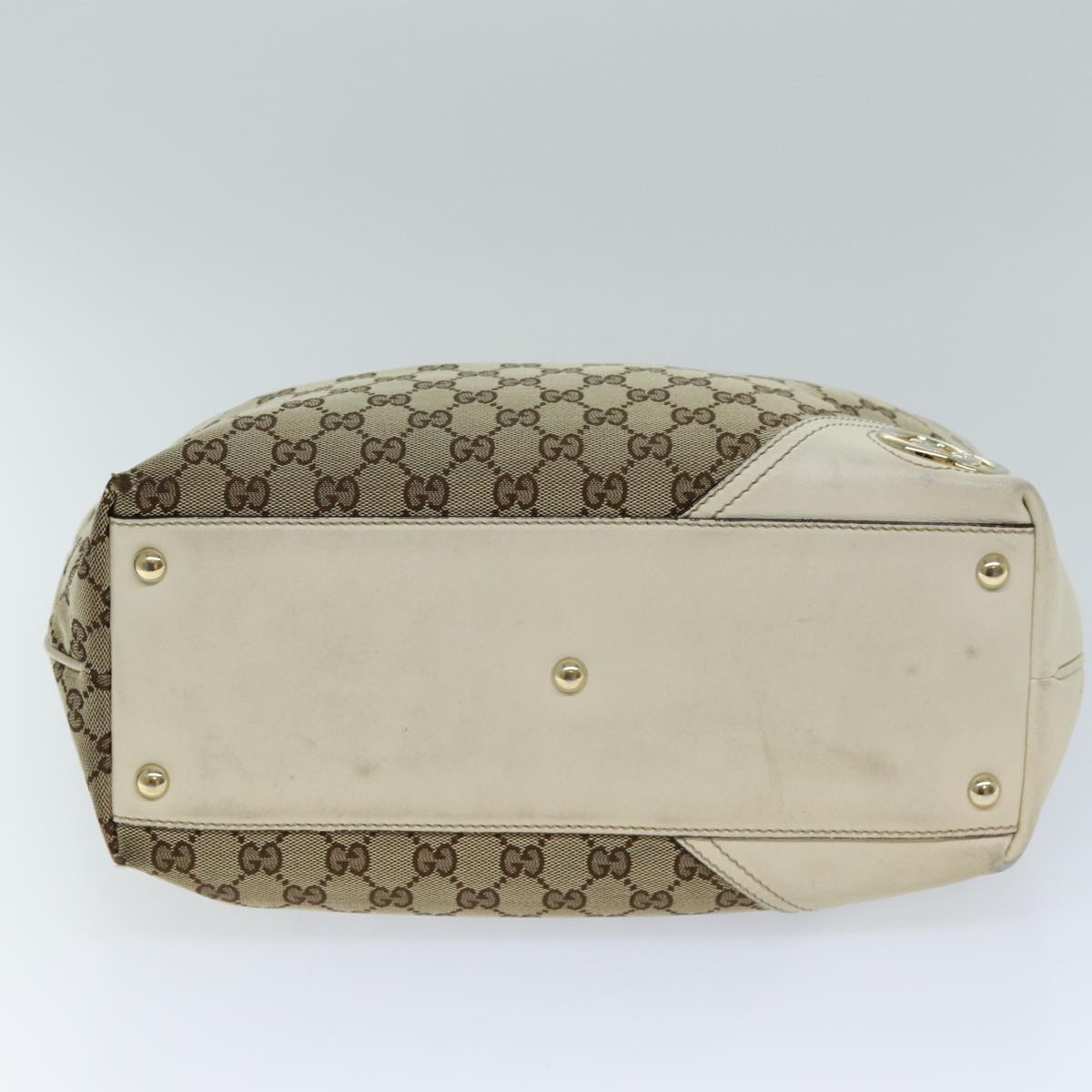 GUCCI GG Canvas Tote Bag Beige 169945 ep4555