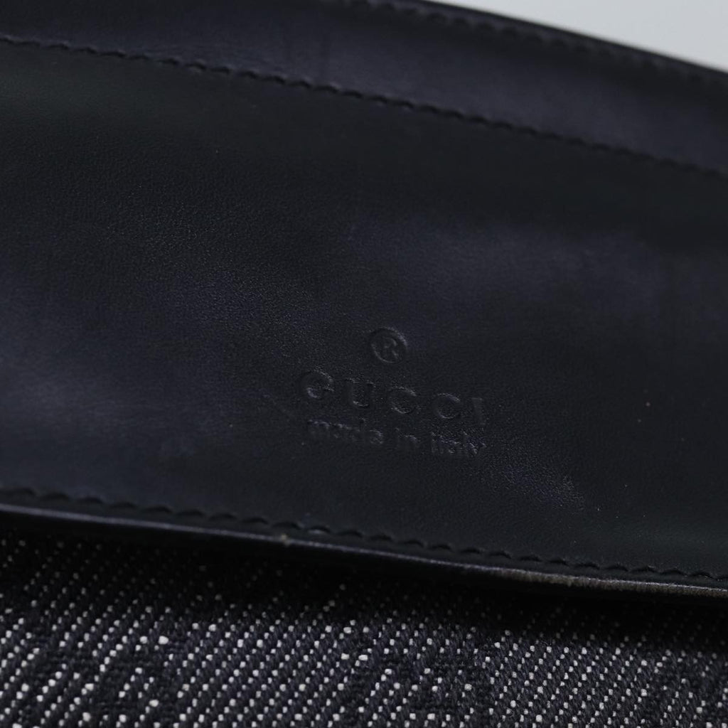 GUCCI GG Canvas Waist bag Black 28566 ep4558
