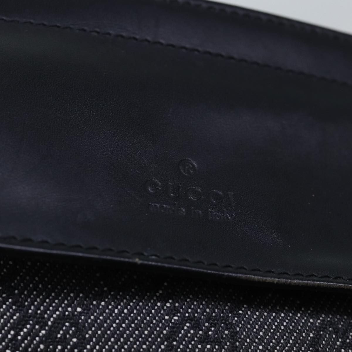 GUCCI GG Canvas Waist bag Black 28566 ep4558