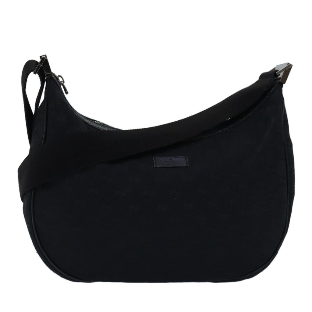 GUCCI GG Canvas Shoulder Bag Canvas Black 122790 001998 ep4562