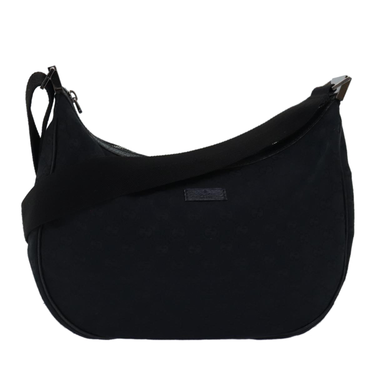 GUCCI GG Canvas Shoulder Bag Canvas Black 122790 001998 ep4562