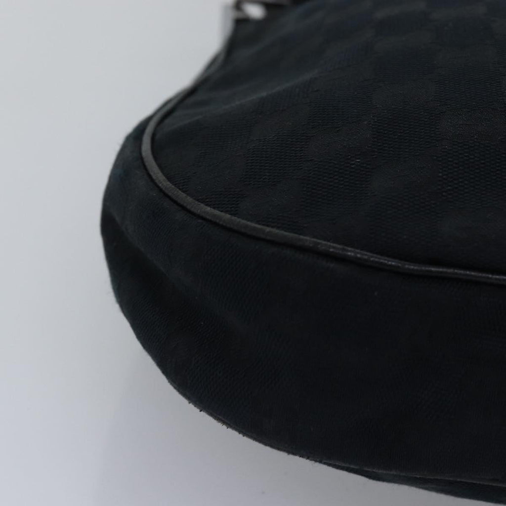 GUCCI GG Canvas Shoulder Bag Canvas Black 122790 001998 ep4562