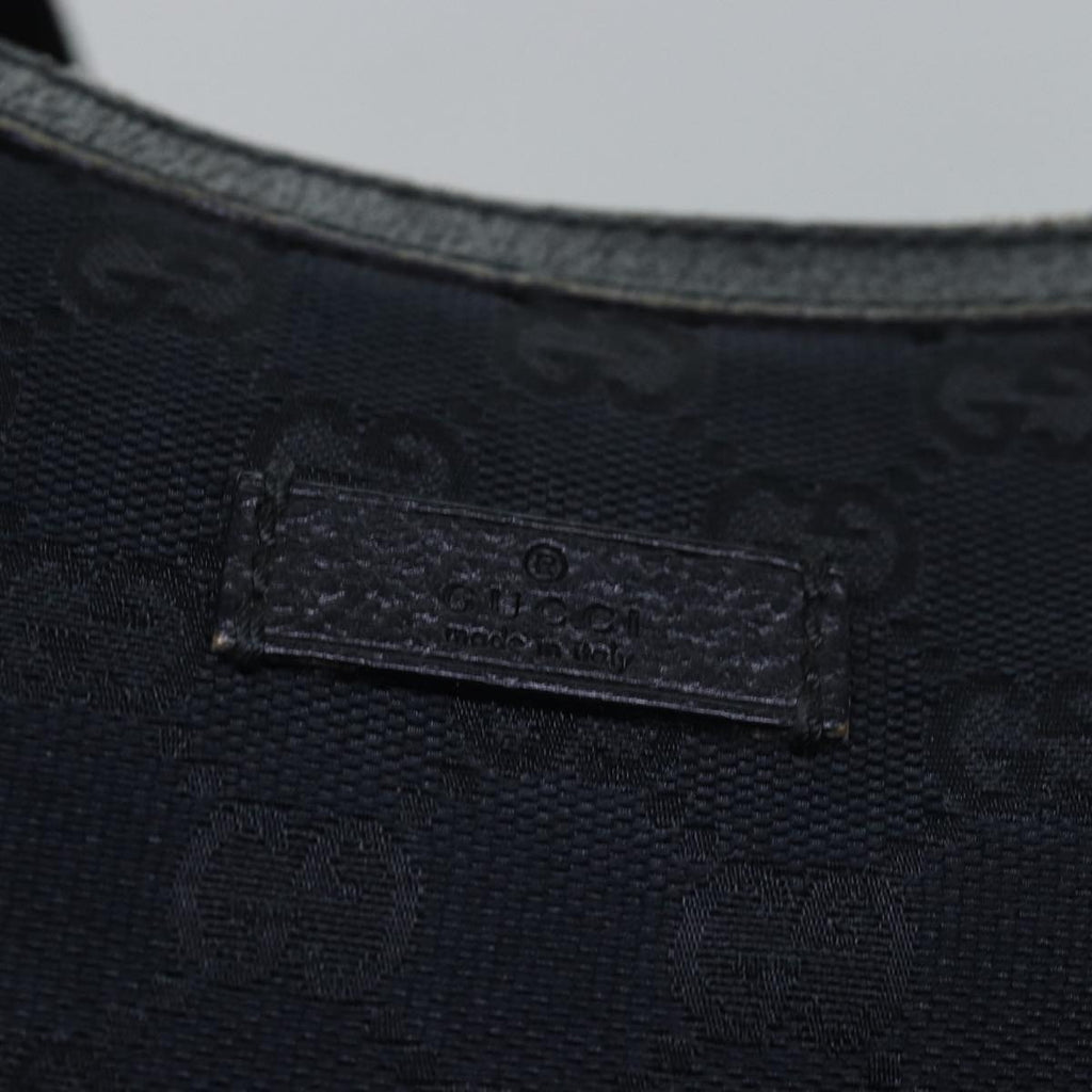 GUCCI GG Canvas Shoulder Bag Canvas Black 122790 001998 ep4562