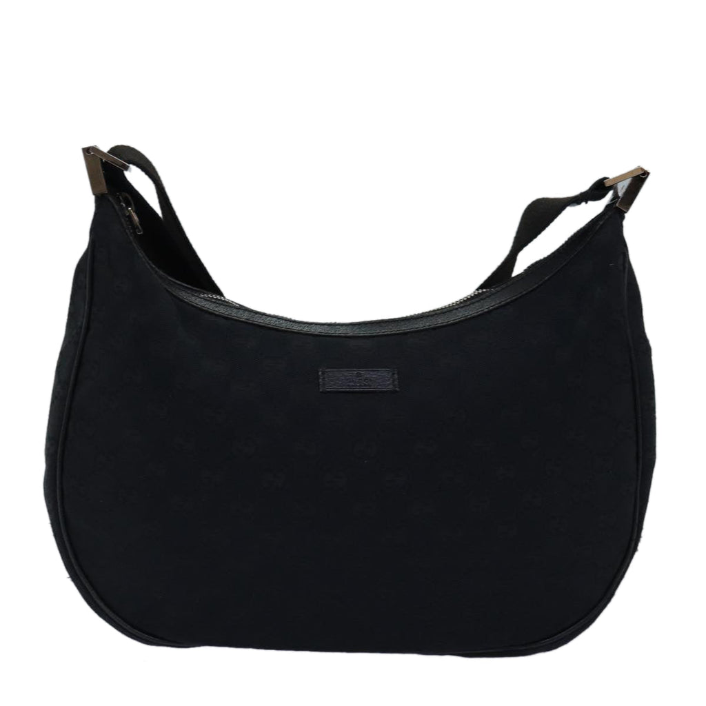 GUCCI GG Canvas Shoulder Bag Canvas Black 122790 001998 ep4562