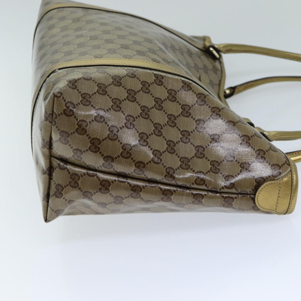 GUCCI GG Crystal Tote Bag Beige 197953 ep4566