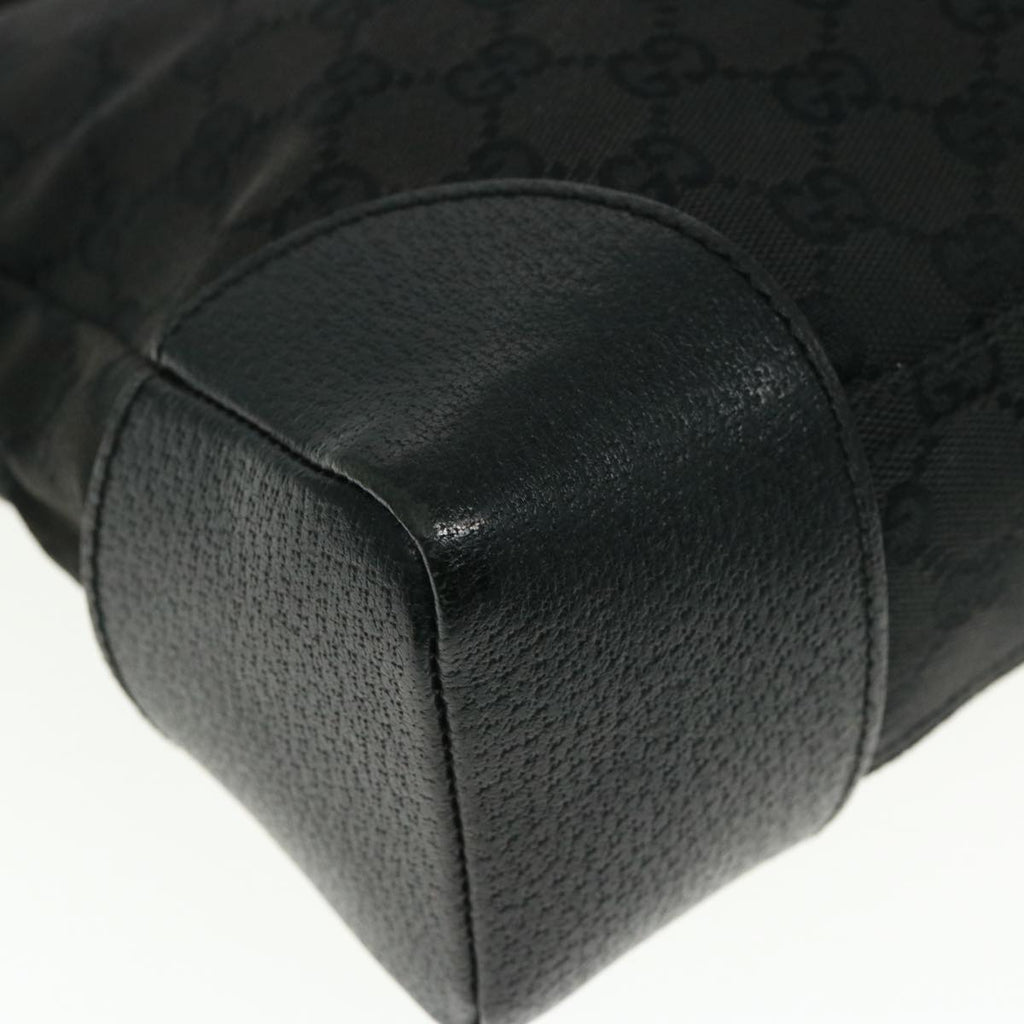 GUCCI GG Canvas Shoulder Bag Canvas Black 114273 ep4567