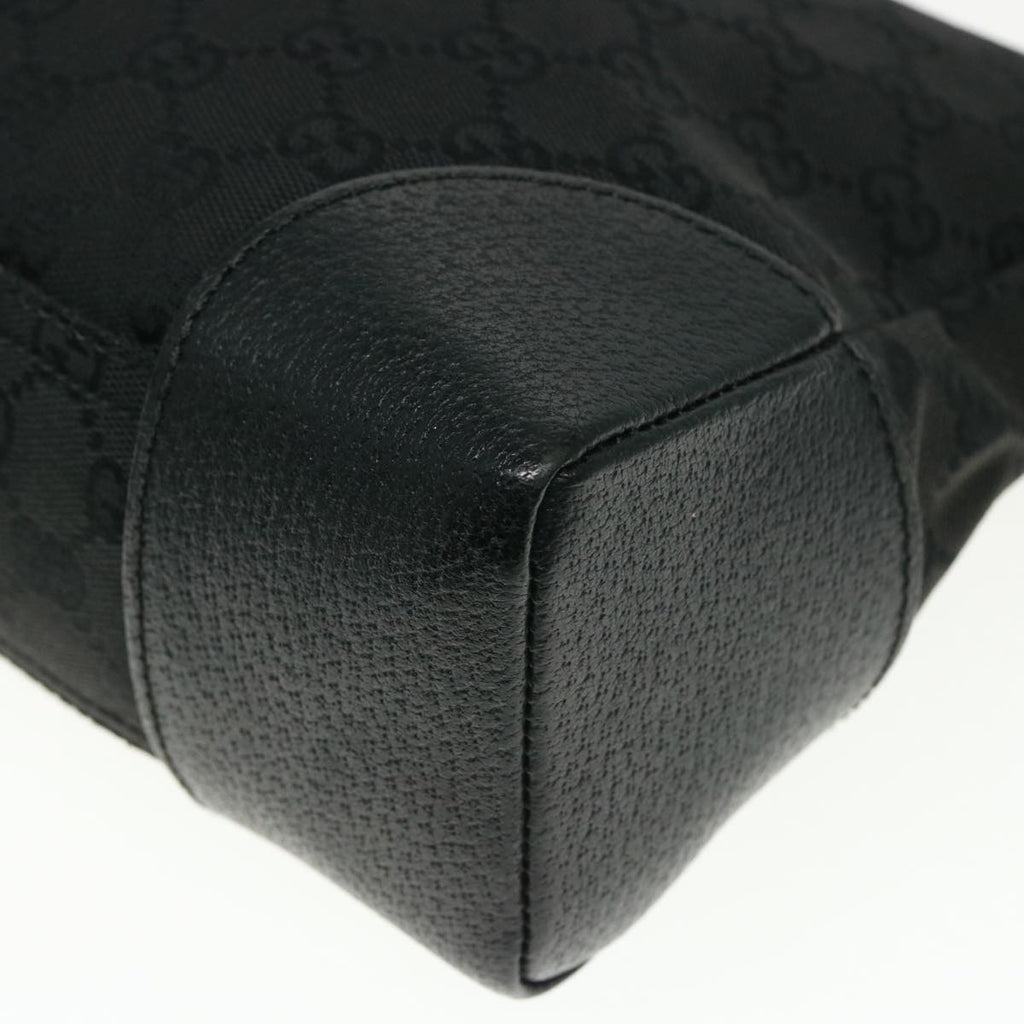 GUCCI GG Canvas Shoulder Bag Canvas Black 114273 ep4567