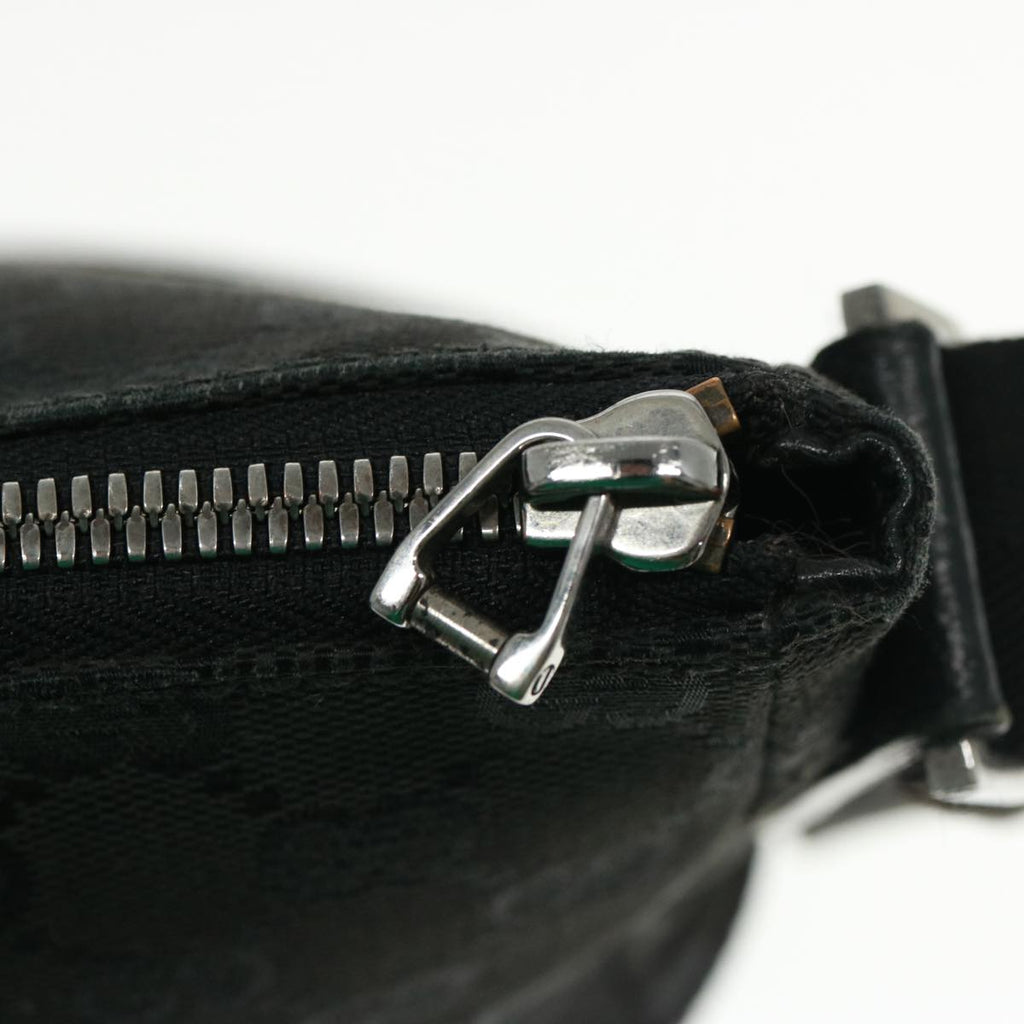 GUCCI GG Canvas Shoulder Bag Canvas Black 114273 ep4567
