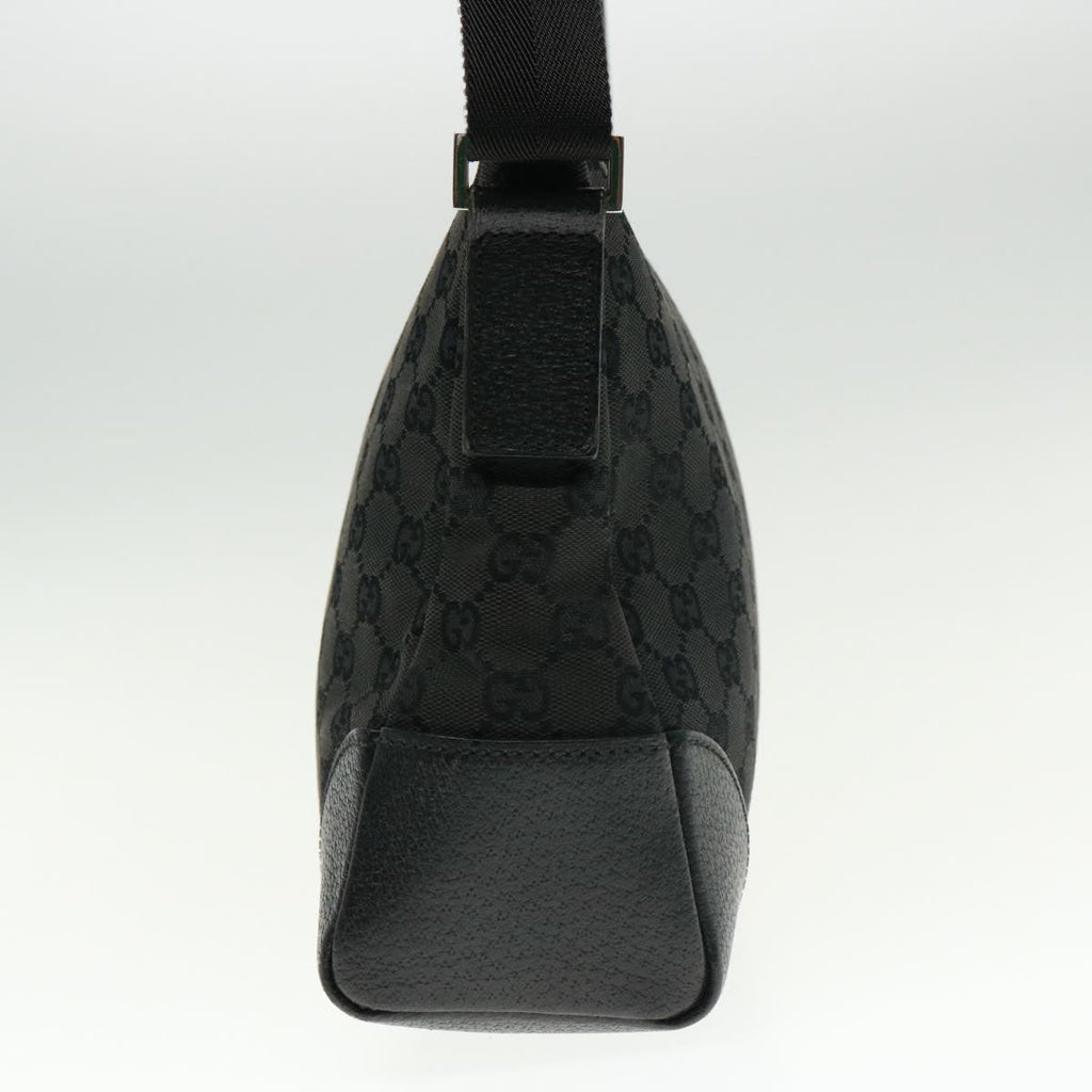 GUCCI GG Canvas Shoulder Bag Canvas Black 114273 ep4567