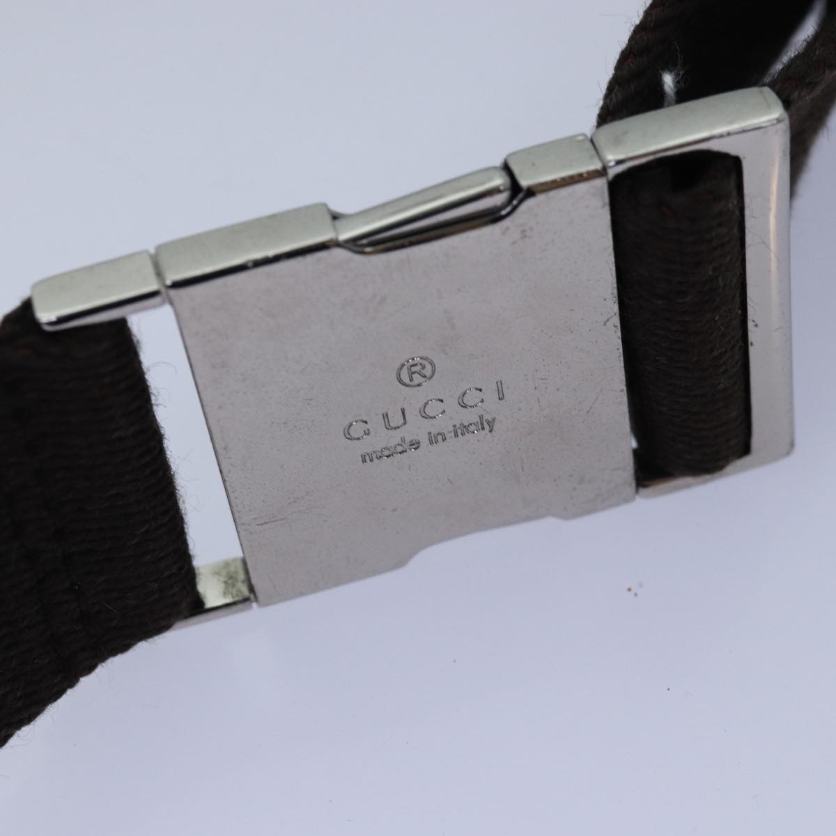 GUCCI GG Supreme Waist bag PVC Beige 28566 ep4576