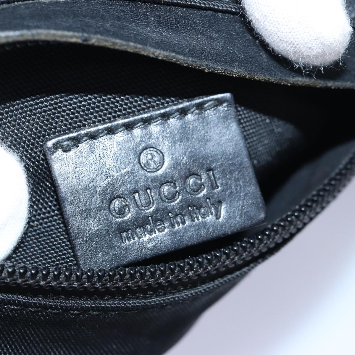 GUCCI Waist bag Nylon Black 018 1621 ep4577