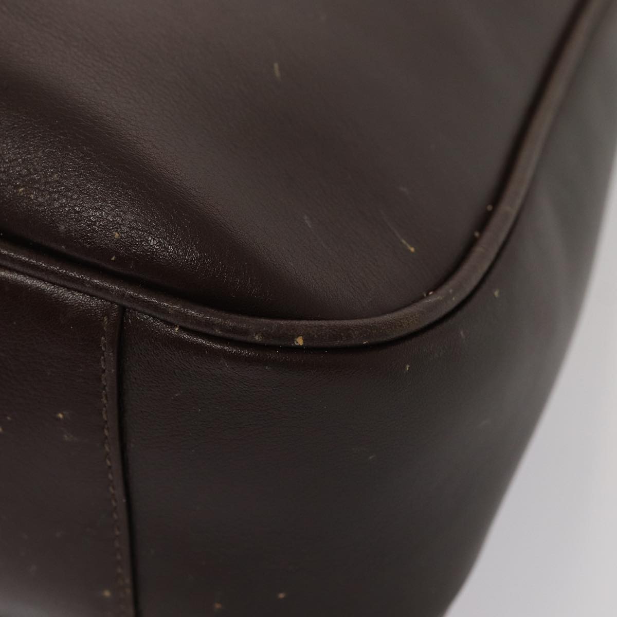 GUCCI Bamboo Shoulder Bag Leather 2way Brown 001 3444 1638 ep4603