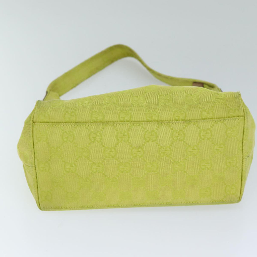 GUCCI GG Canvas Shoulder Bag Yellow 001 3386 1705 ep4612