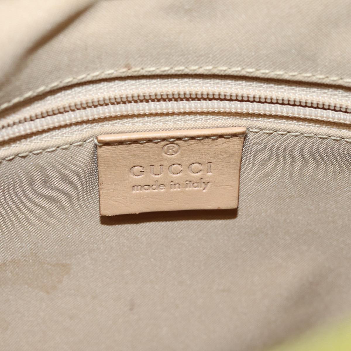 GUCCI GG Canvas Shoulder Bag Yellow 001 3386 1705 ep4612