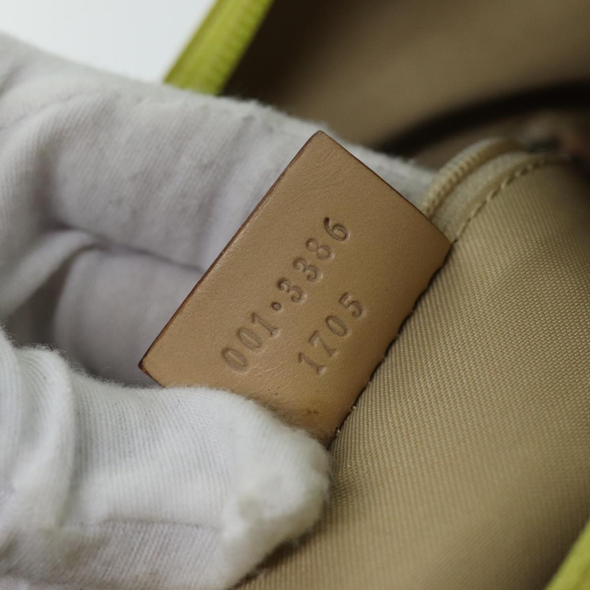 GUCCI GG Canvas Shoulder Bag Yellow 001 3386 1705 ep4612