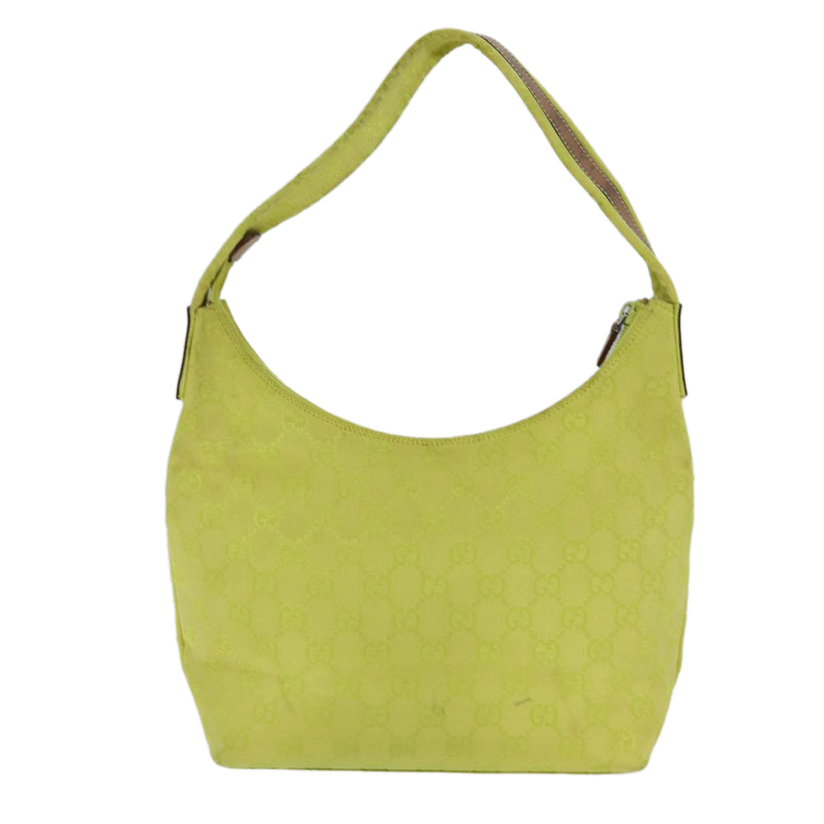 GUCCI GG Canvas Shoulder Bag Yellow 001 3386 1705 ep4612