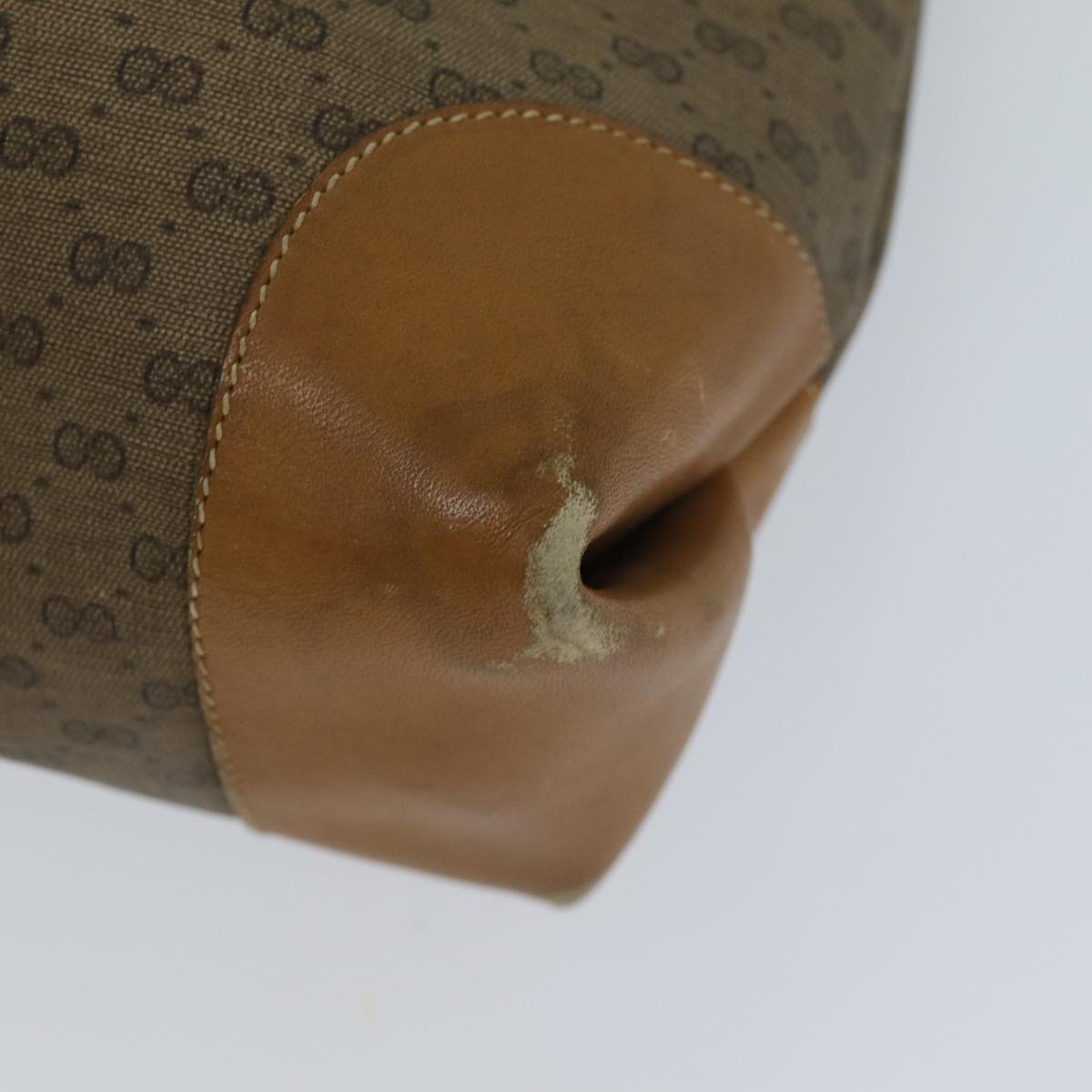 GUCCI Micro GG Supreme Web Sherry Line Tote Bag Beige 002 904 0131 ep4613