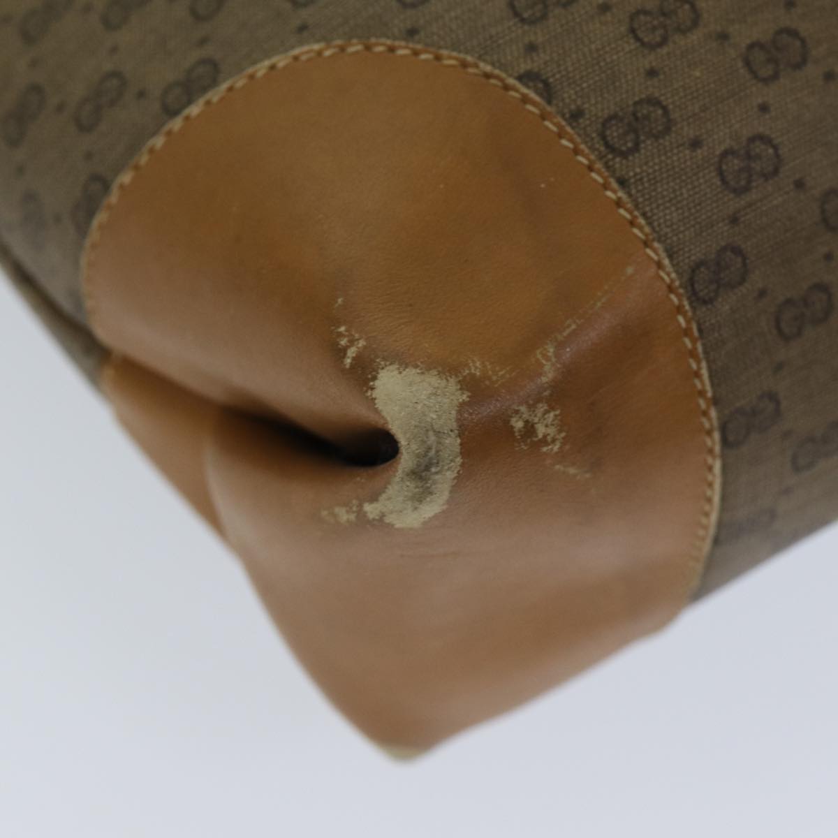 GUCCI Micro GG Supreme Web Sherry Line Tote Bag Beige 002 904 0131 ep4613