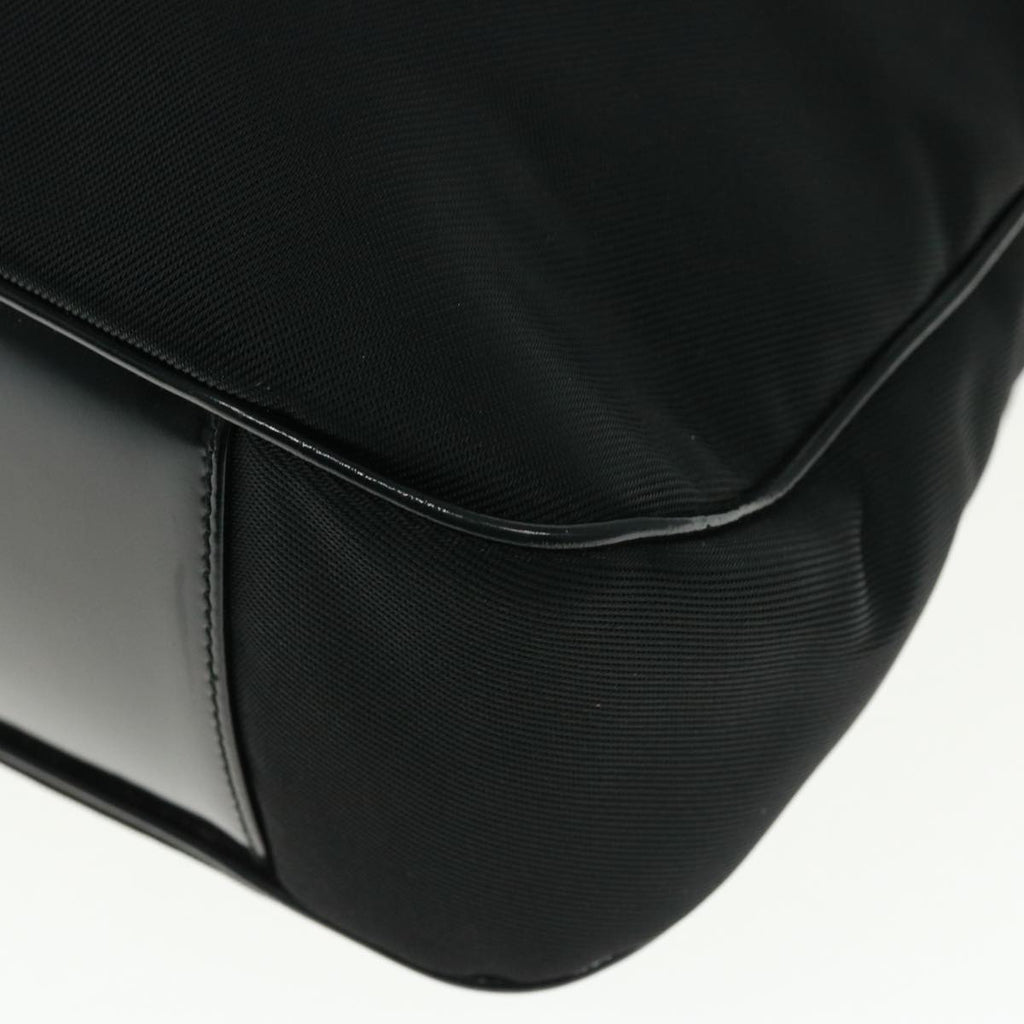 GUCCI Bamboo Shoulder Bag Nylon Black 001 1781 1577 5 ep4616