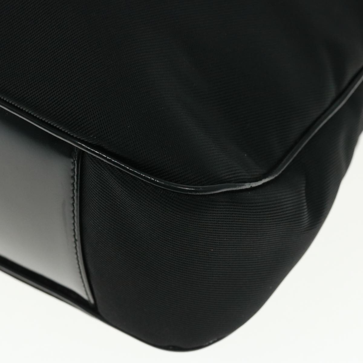 GUCCI Bamboo Shoulder Bag Nylon Black 001 1781 1577 5 ep4616